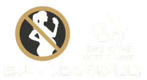 Enjoy responsibly. Not for pregnant women. Take to the bottle bank.